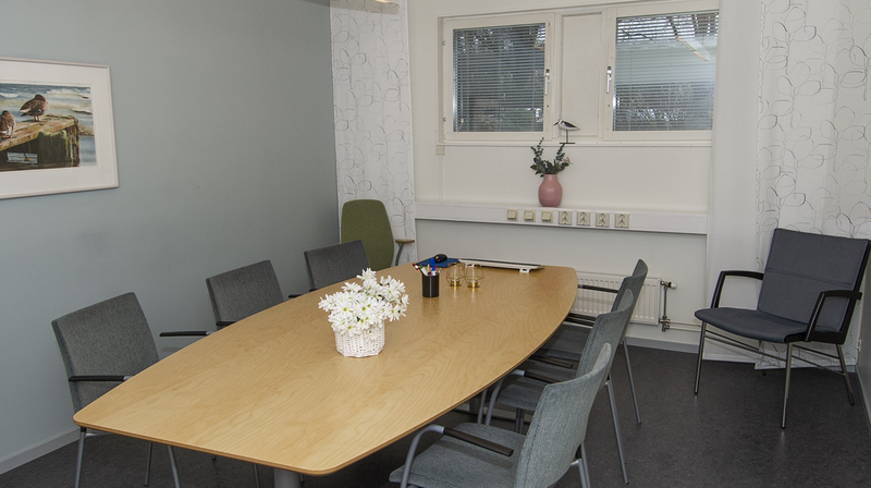 Lilla konferensrummet, blå korridor (Neuro- och hjärnskadeteamet)
