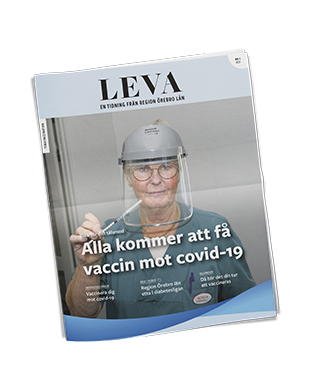 Bild på en framsida av Leva.