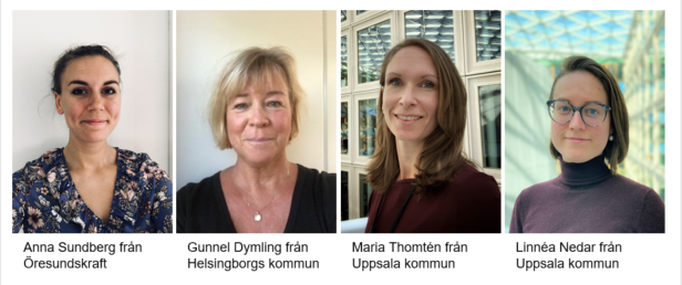 Anna Sundberg, Gunnel Dymling, Maria Thomtén och Linnéa Nedar