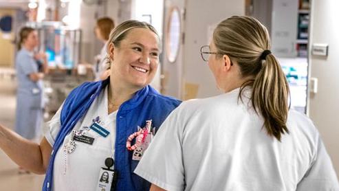 Barn och ungdomsavdelningen, sjuksköterskor på AVD 26 på USÖ