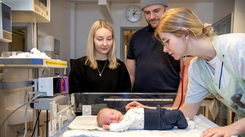 På neonatalavdelningen USÖ, bilder från verksamheten