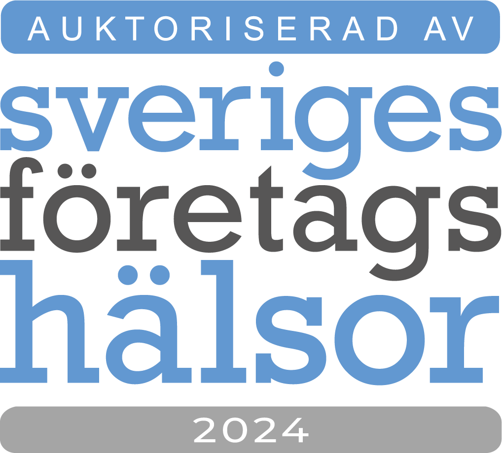 Logga för auktorisation via Sveriges företagshälsor 2024