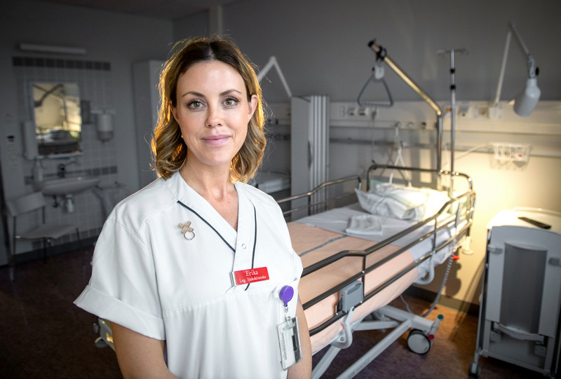 Erika Fjordkvist, omvårdnadschef ortopediska kliniken USÖ