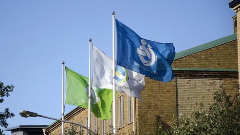 Tre flaggor, Region Örebro län.