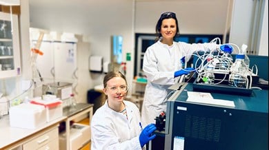 Charlotte och Samira