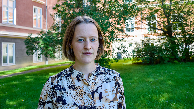 Forskaren Naimi Johansson. 