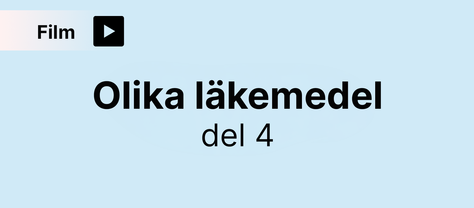 Titel som beskriver innehållet i filmen
