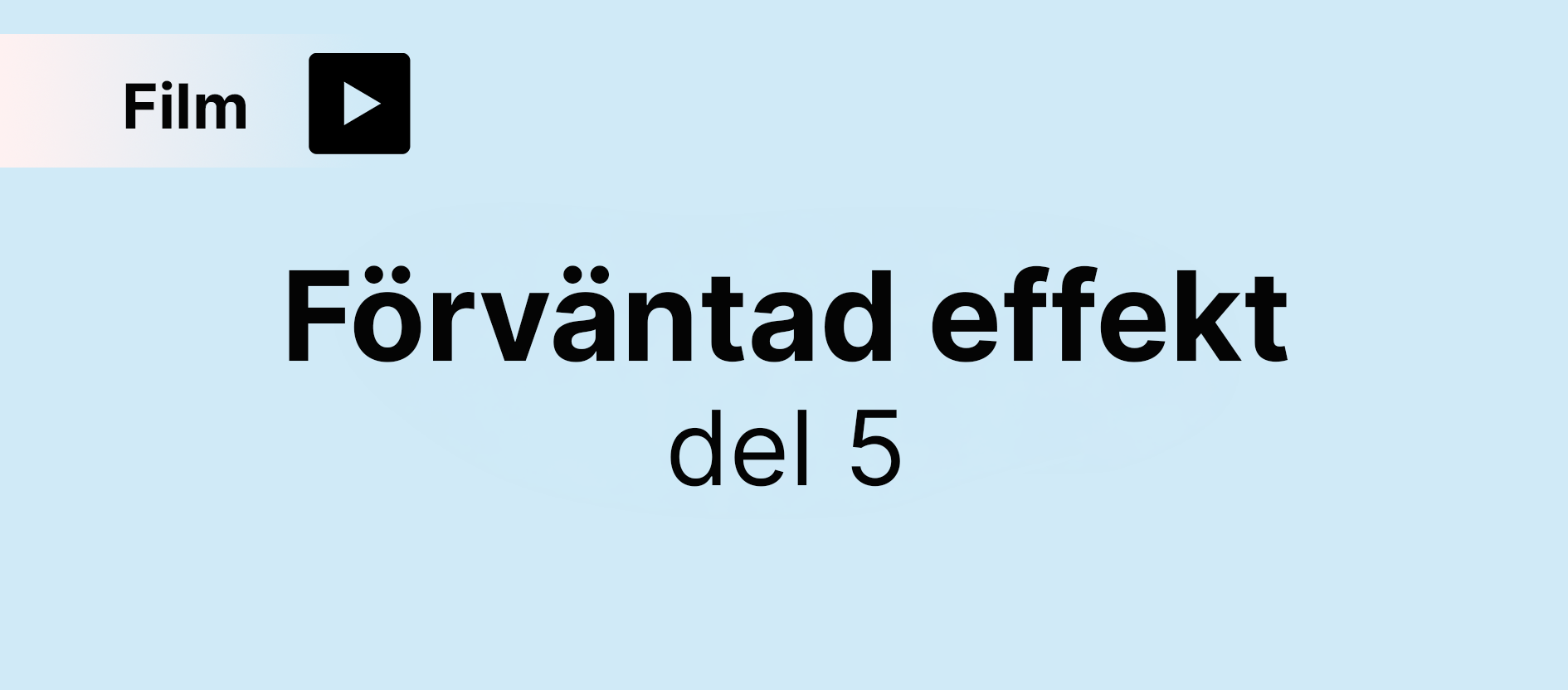 Titel som beskriver innehållet i filmen