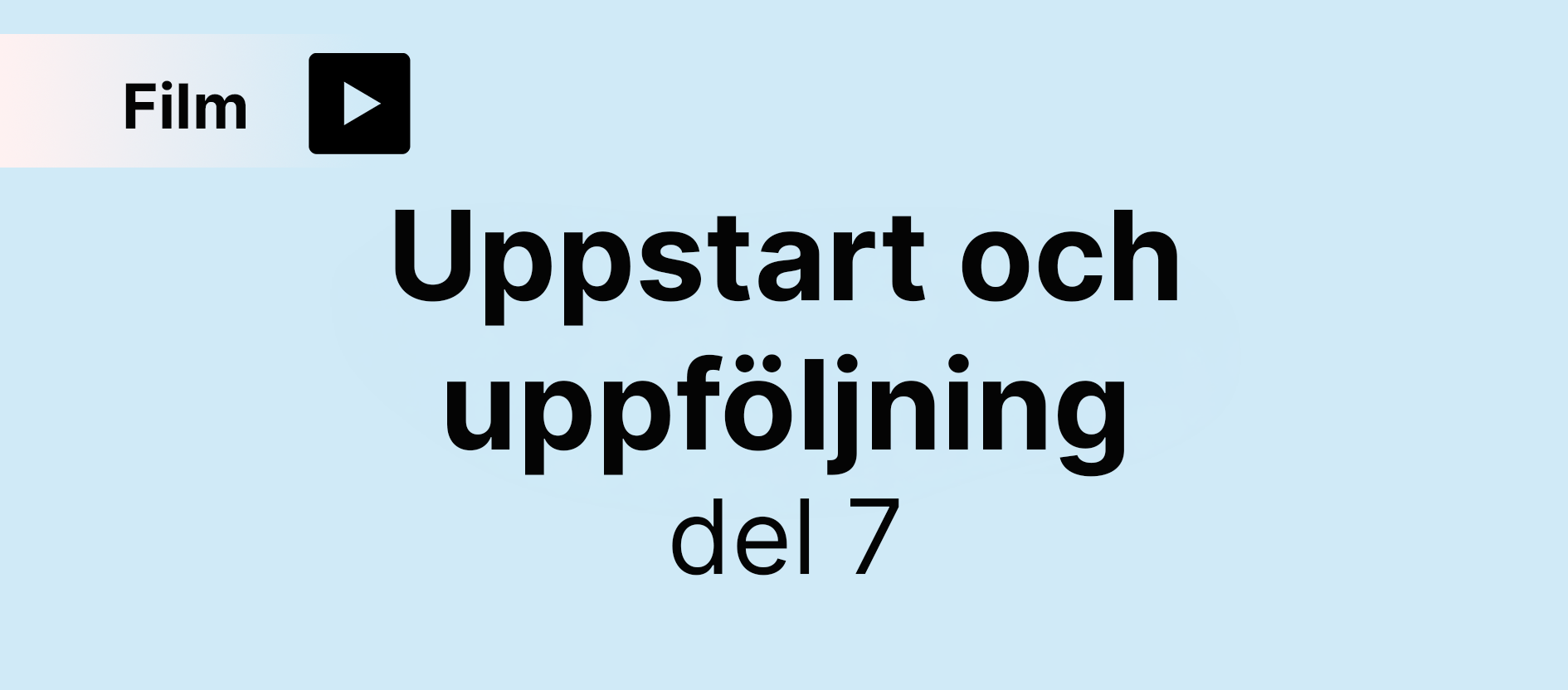 Titel som beskriver innehållet i filmen