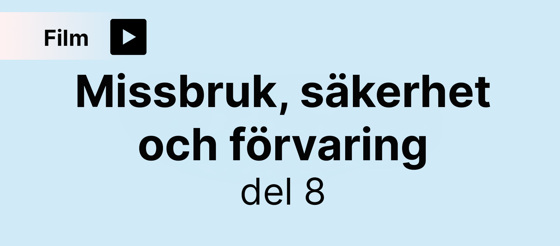 Titel som beskriver innehållet i filmen