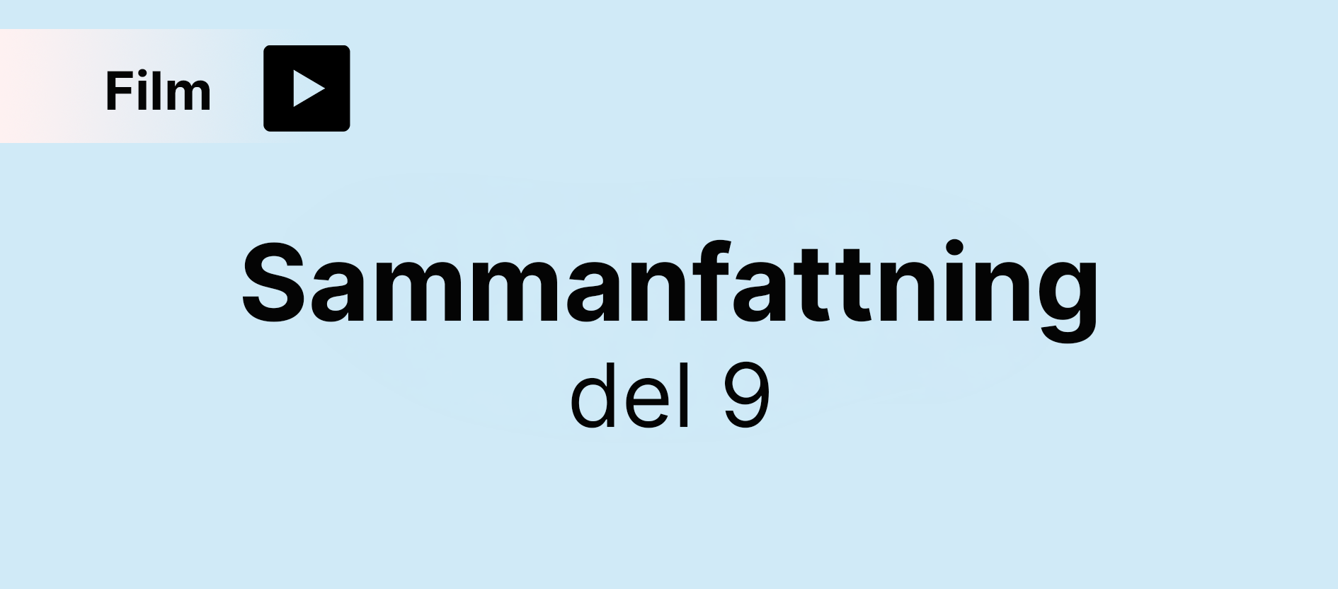 Titel som beskriver innehållet i filmen