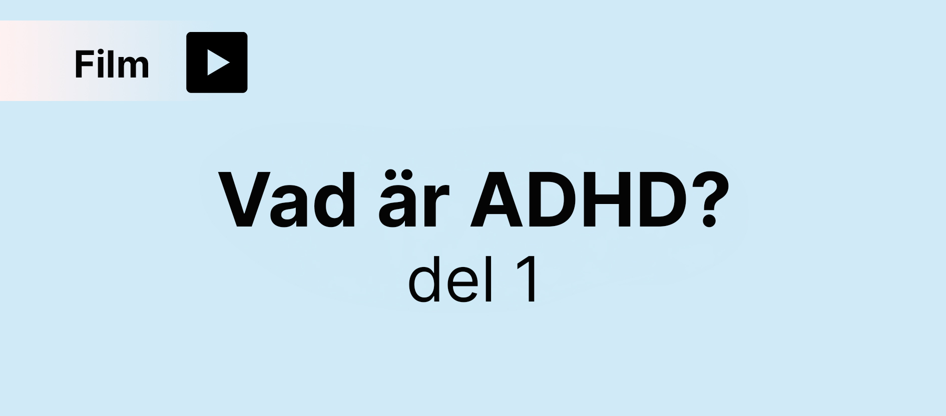 Titel som beskriver innehållet i filmen