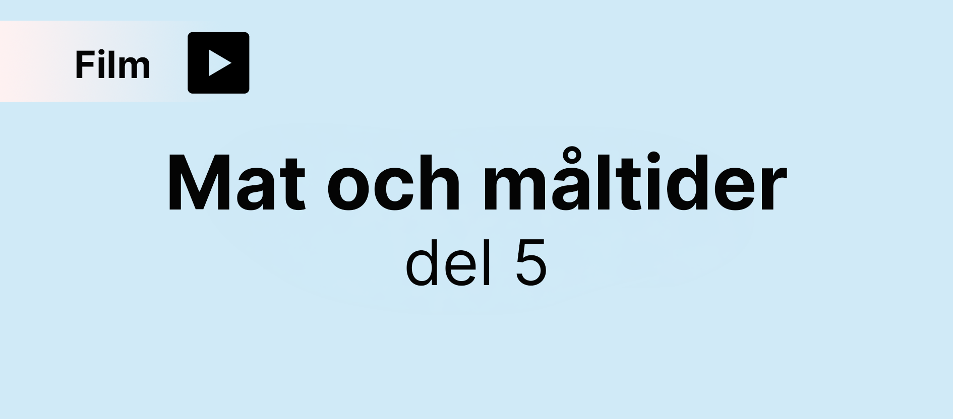 Titel som beskriver innehållet i filmen