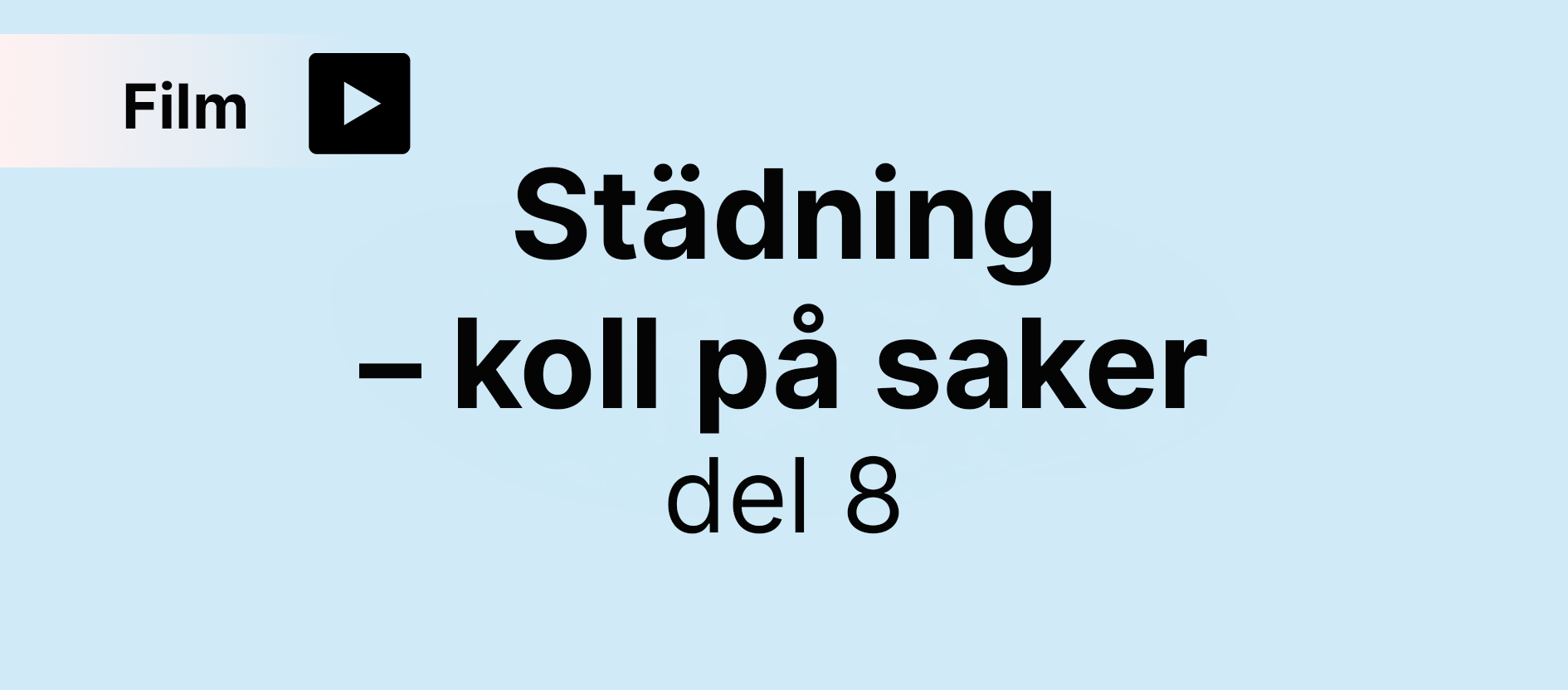 Titel som beskriver innehållet i filmen