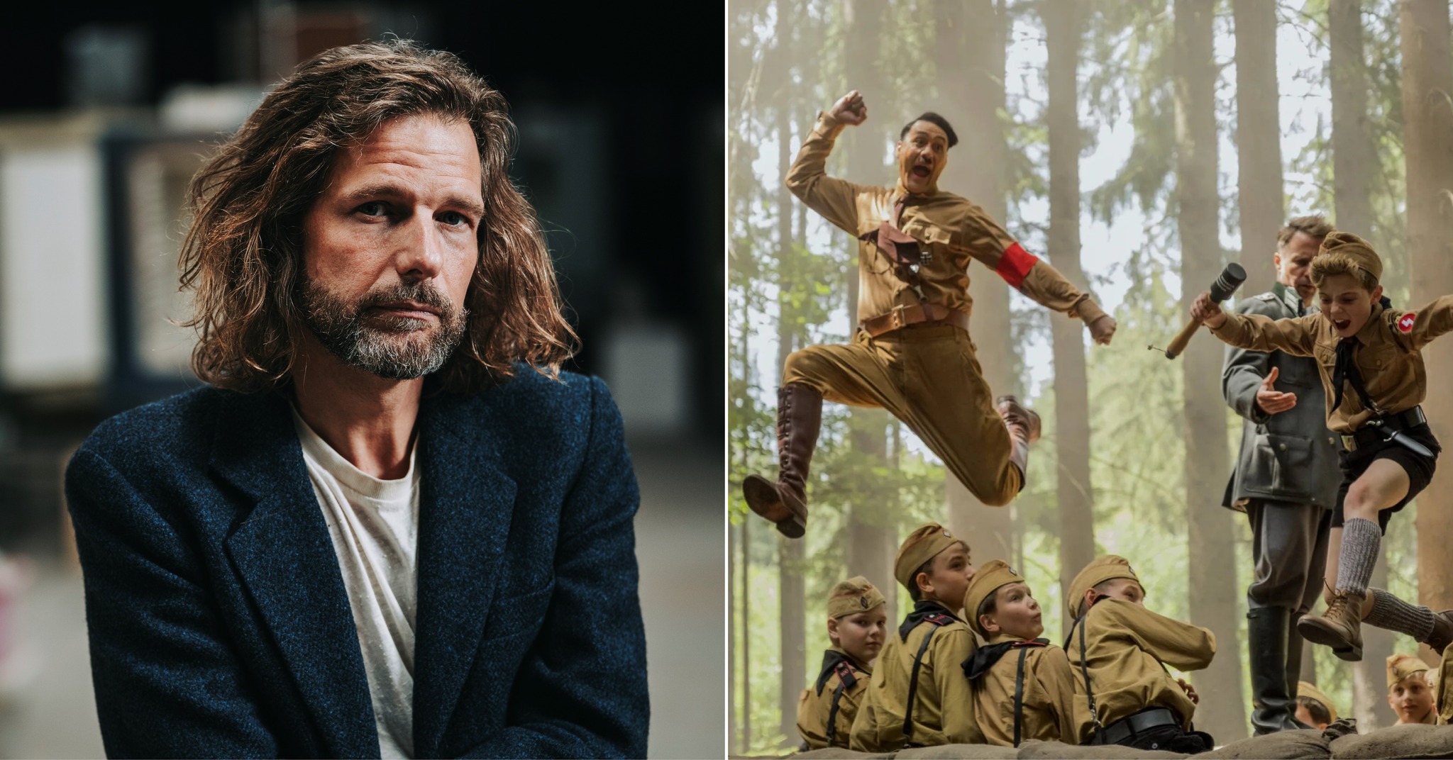 Foto, Hynek Pallas: Karl Gabor. Foto, Jojo Rabbit: Med tillåtelse av Searchlight Pictures.