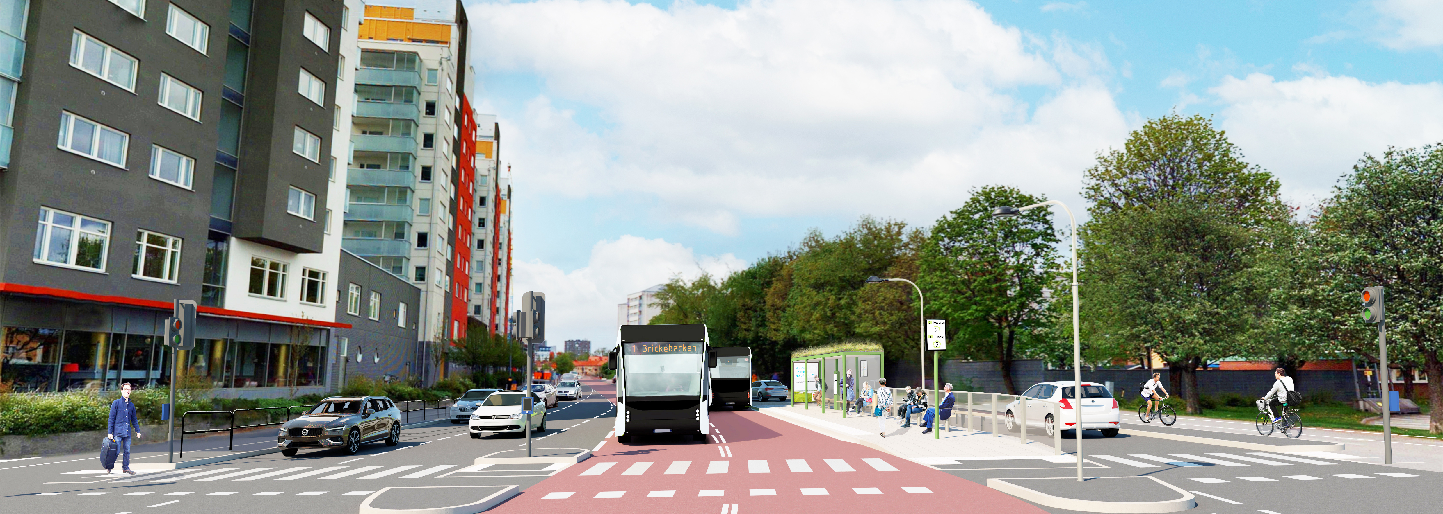 Illustration BRT i Örebro