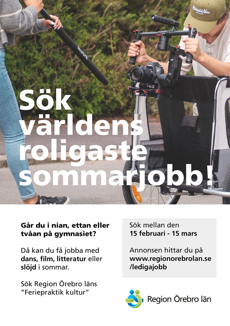 Sök världens roligaste sommarjobb! Ungdomar på filminspelning