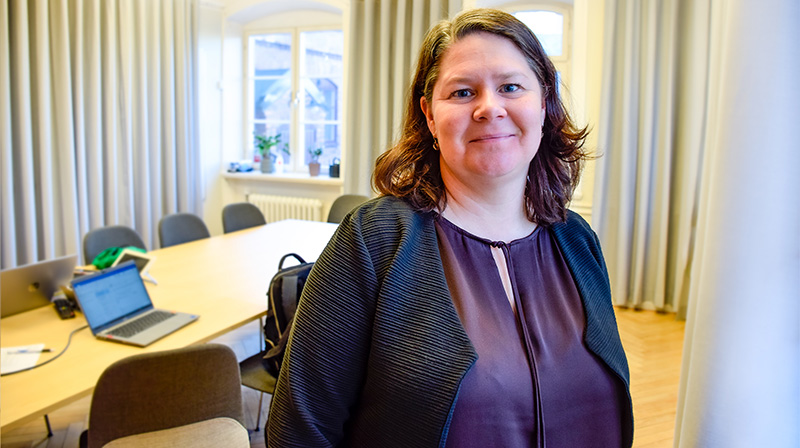 Anna Nilsson, regionens samordnare för Omställningsfonden.