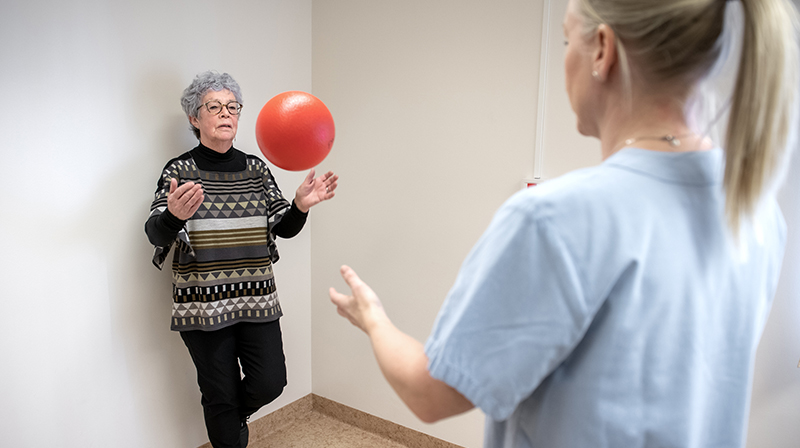 Osteoporosträning, foto Håkan